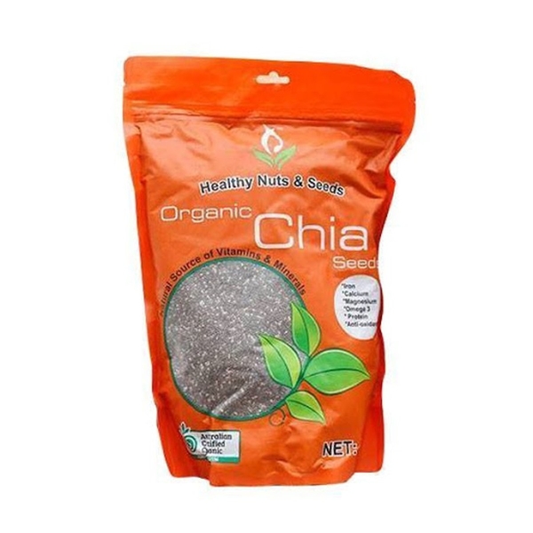 Hạt chia hữu cơ Healthy Nuts & Seeds Organic Chia Seed 1kg [Pre-order]