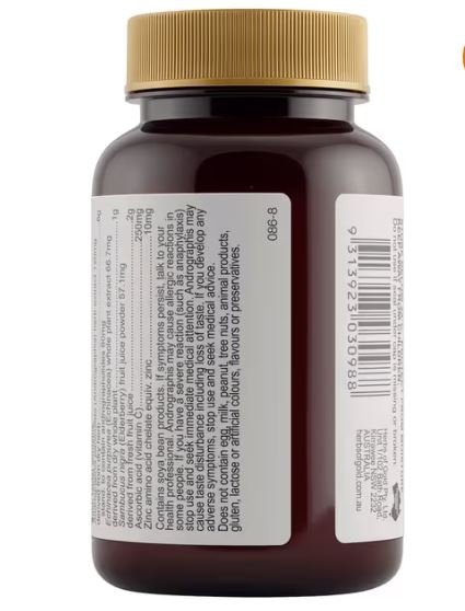 Viên uống hỗ trợ trị cảm cúm và tăng cường miễn dịch Herbs of Gold Cold & Flu Strike
