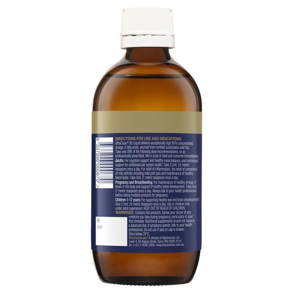 Hỗ trợ chức năng não & nhận thức BioCeuticals UltraClean 85 Liquid 200ml