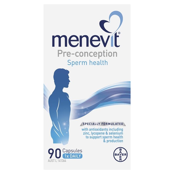 Menevit 90 viên cho nam của Úc Pre-Conception Sperm Health