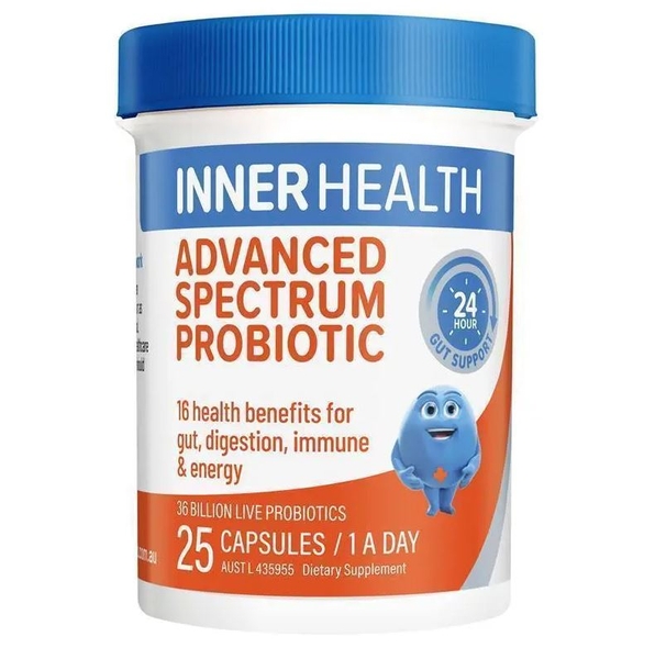 Men vi sinh đa chủng Inner Health Advanced Spectrum Probiotic | Ausmart.vn