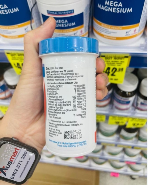 Men vi sinh đa chủng Inner Health Advanced Spectrum Probiotic