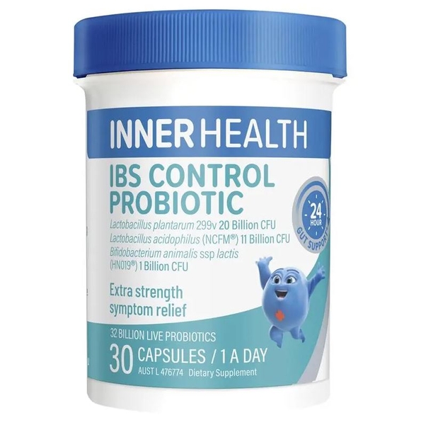 Men vi sinh hỗ trợ hội chứng ruột kích thích Inner Health IBS Control Probiotic 30 viên