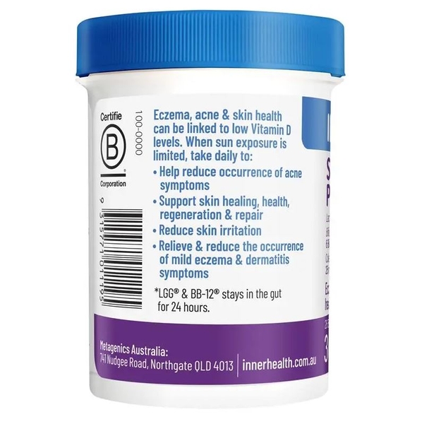 Viên uống bảo vệ sức khỏe da Inner Health Skin Shield 30 viên