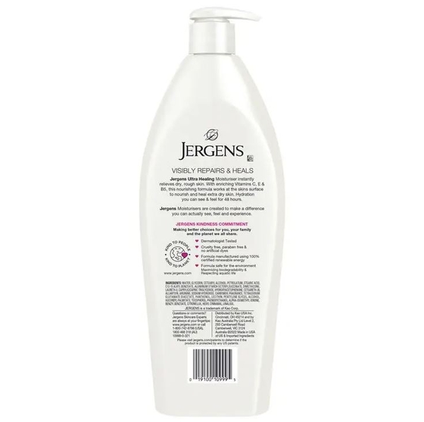 Kem dưỡng ẩm phục hồi da Jergens Ultra Healing Moisturiser