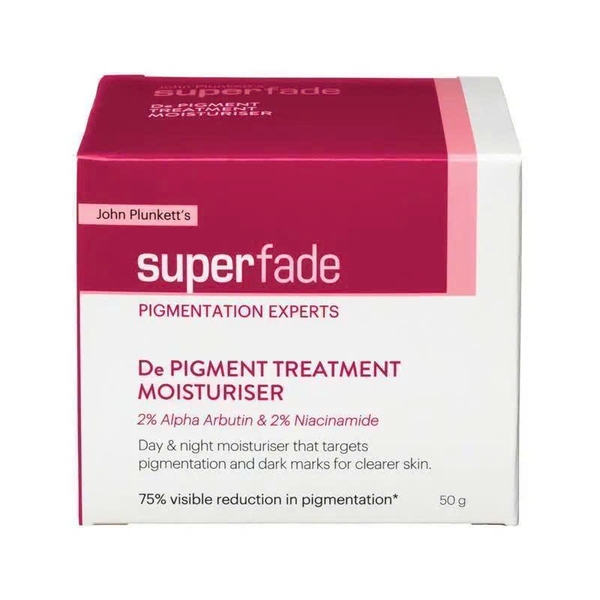 Kem dưỡng da John Plunkett's Superfade De Pigment Moisturiser 50g