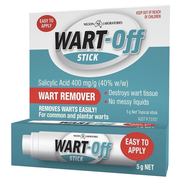 Thanh bôi trị mụn thịt & mụn cóc Wart Off Stick 5g [Có sẵn]