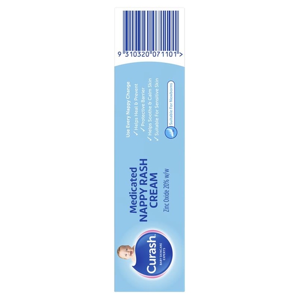 Kem chống hăm cho bé Curash Baby Skincare Nappy Rash Cream 100g