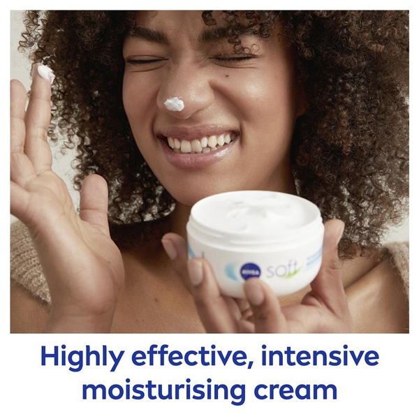 Kem dưỡng ẩm Nivea Soft Moisturising Cream Face Body & Hand 200ml