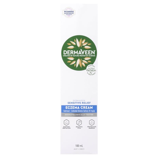 Kem bôi trị chàm DermaVeen Sensitive Relief Eczema Cream 100ml
