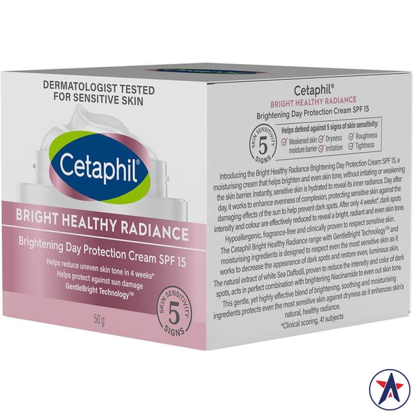 Kem dưỡng sáng da ban ngày Cetaphil Bright Healthy Radiance SPF15 50g