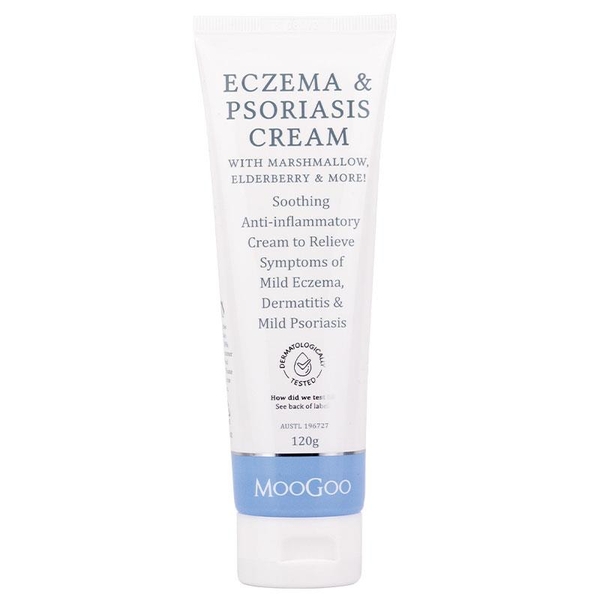 Kem trị chàm MooGoo Eczema & Psoriasis Cream Marshmallow & Elderberry | Ausmart.vn