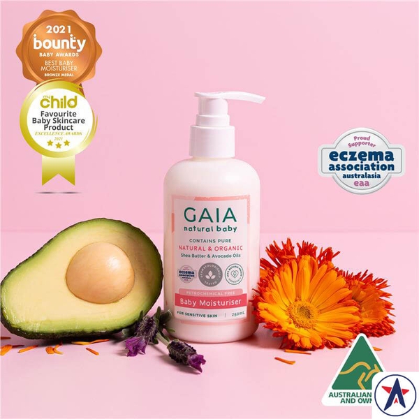 Kem dưỡng ẩm cho bé Gaia Natural Organic Baby Moisturiser