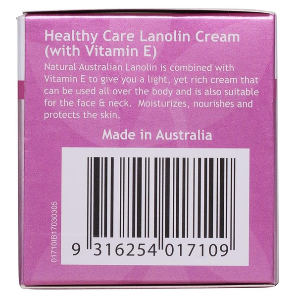 Kem nhau thai cừu Lanolin Cream với Vitamin E Healthy Care 100g