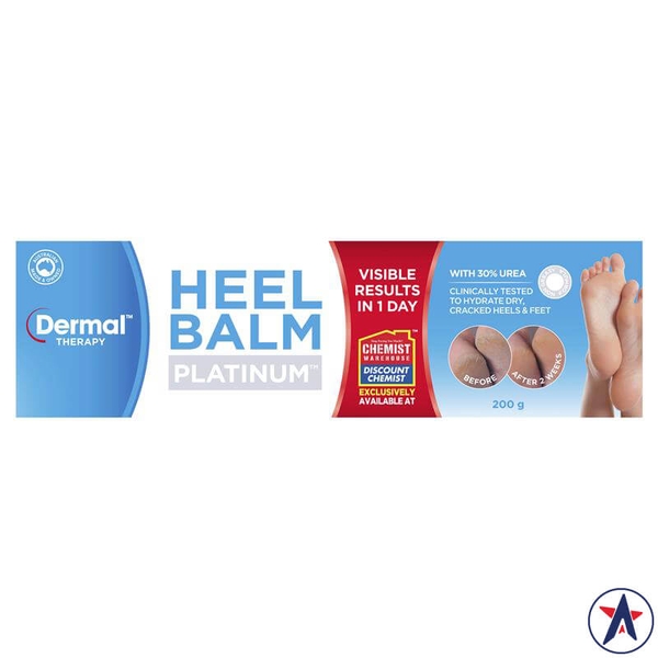 Kem dưỡng ẩm phục hồi gót chân Dermal Therapy Heel Balm Platinum