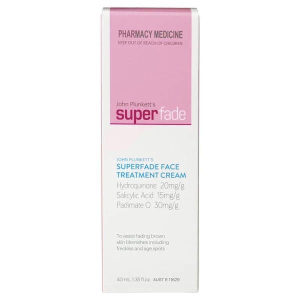 Kem trị nám John Plunkett's Superfade Face Treatment Cream