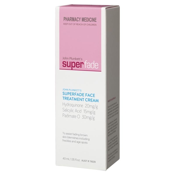 Kem trị nám John Plunkett's Superfade Face Treatment Cream