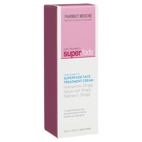 Kem trị nám John Plunkett's Superfade Face Treatment Cream