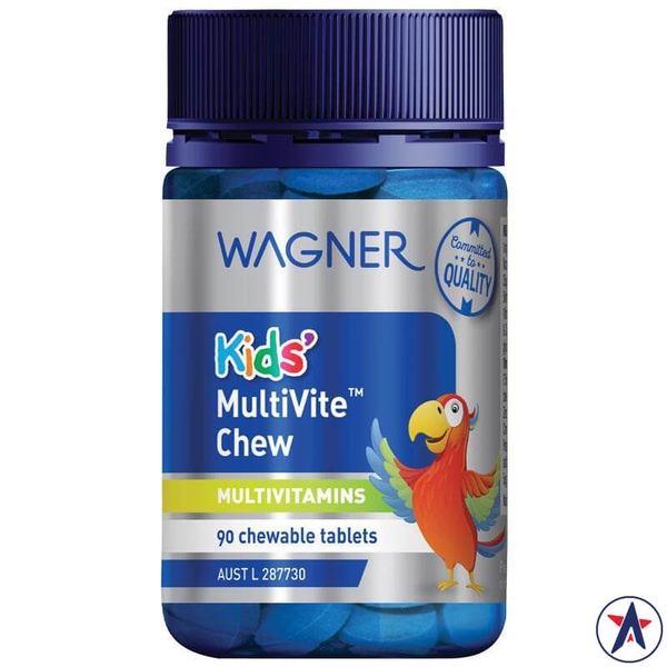 Kẹo vitamin tổng hợp cho bé Wagner Kids Multivite Chew 90 viên [Pre-order]