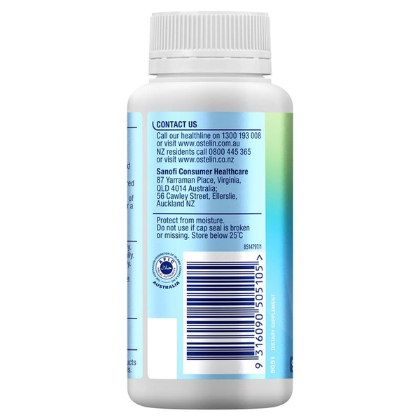 Canxi Ostelin cho bé Kids Calcium & Vitamin D3 của Úc 90 viên