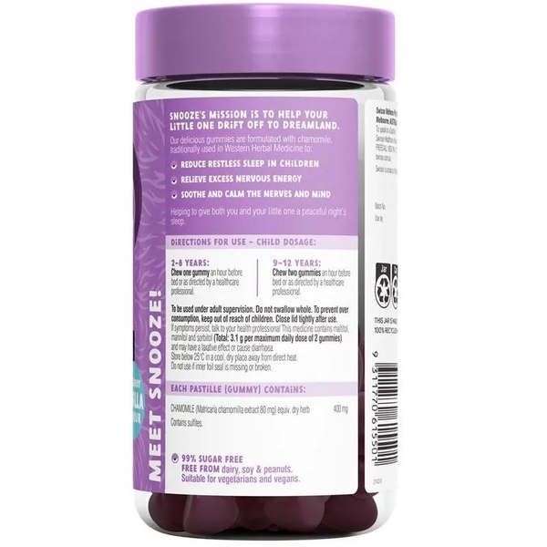 Kẹo dẻo hỗ trợ giấc ngủ Little Swisse Sleep dành cho bé