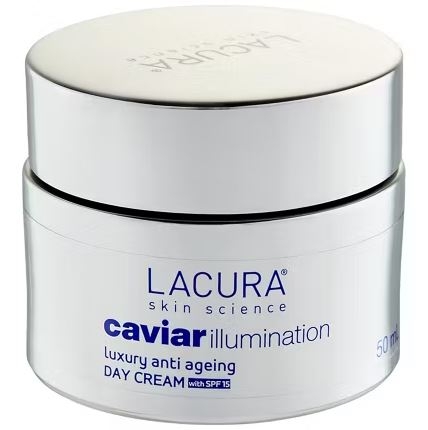 Bộ chăm sóc da chống lão hóa cao cấp Lacura Skin Science Caviar Illumination Luxury Anti Ageing Gift Set