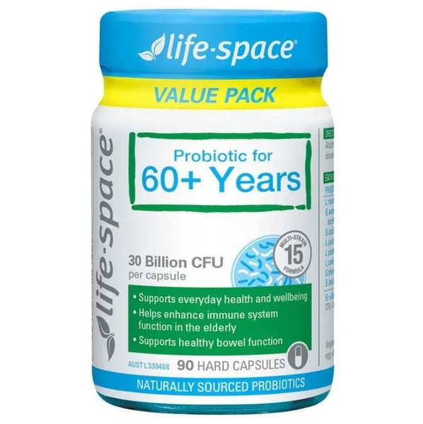 Men vi sinh Life Space Probiotic for 60+ Years
