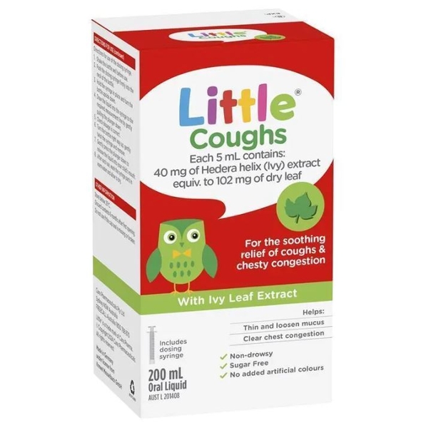 Siro ho cho bé từ 2 tuổi Little Coughs