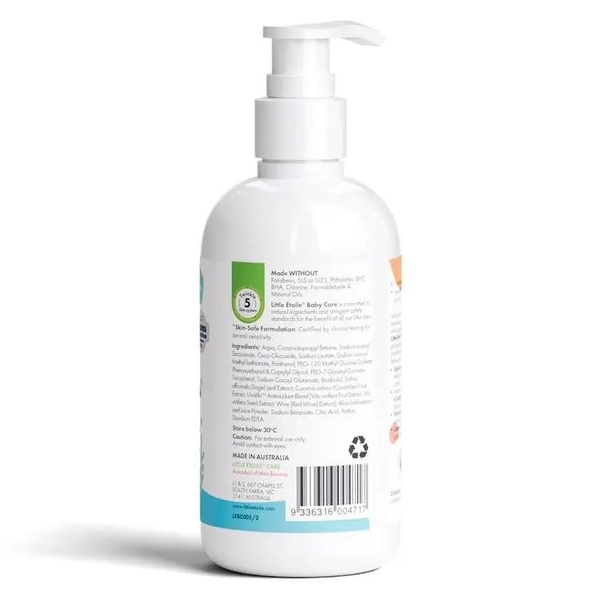 Sữa rửa vùng kín & mông dịu nhẹ cho bé từ 2 tuổi Little Etoile Gentle Bottom Wash for Delicate Skin (2+ Years)