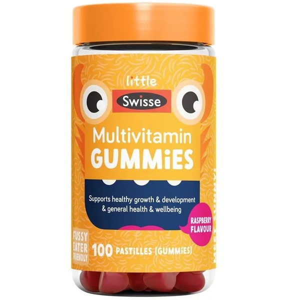 Kẹo dẻo bổ sung vitamin cho bé Little Swisse Multivitamin Gummies