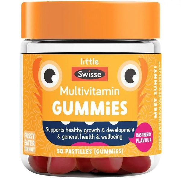 Kẹo dẻo bổ sung vitamin cho bé Little Swisse Multivitamin Gummies