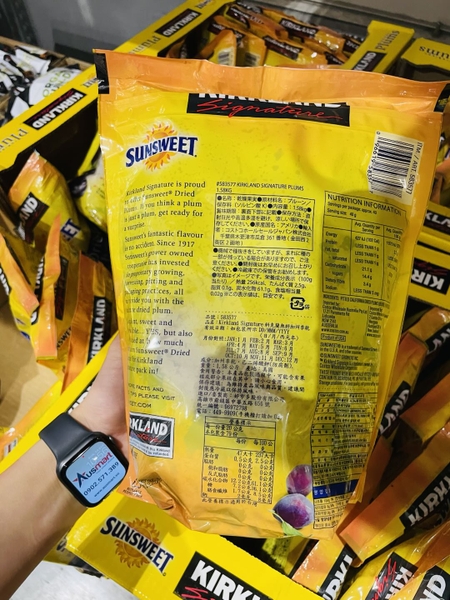 Mận sấy dẻo Kirkland Signature Sunsweet Dried Plums 1.58kg