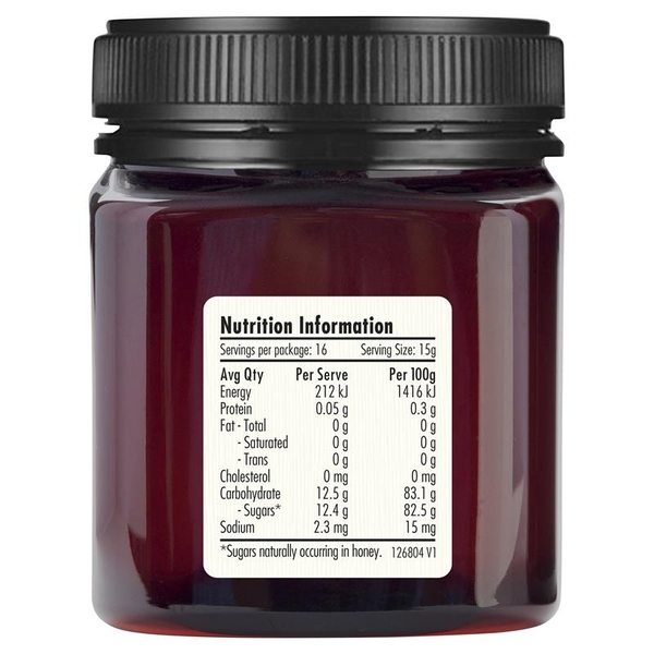 Mật ong Manuka Barnes Naturals Australian Manuka Honey 250g MGO 300+