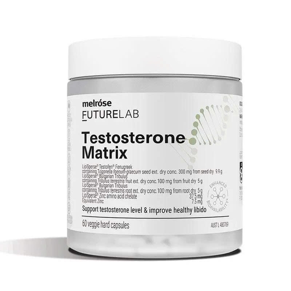 Viên uống tăng Testosterone cho nam Melrose FutureLab Testosterone Matrix 60 viên