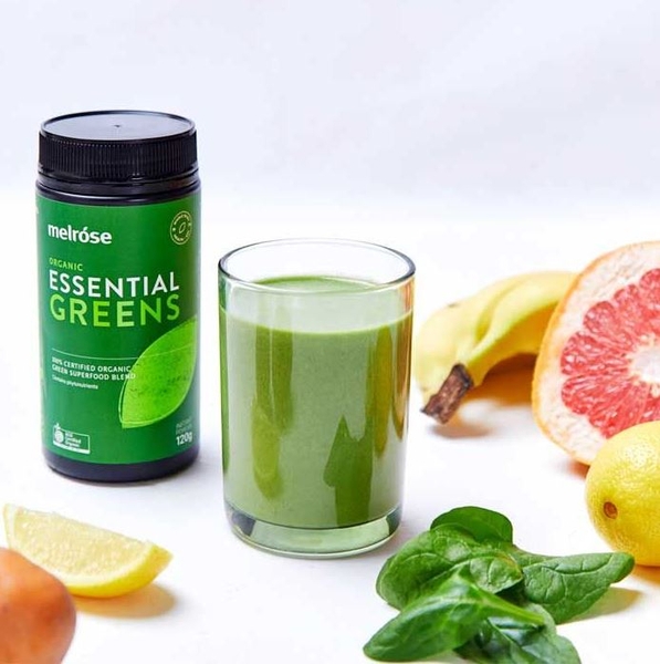 Bột siêu thực phẩm Melrose Organic Essential Greens