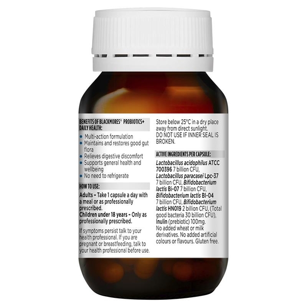 Men vi sinh Blackmores Probiotics+ Daily Health