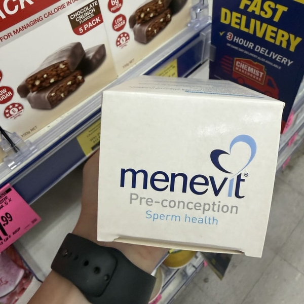 Menevit Pre-Conception Sperm Health cho nam giới