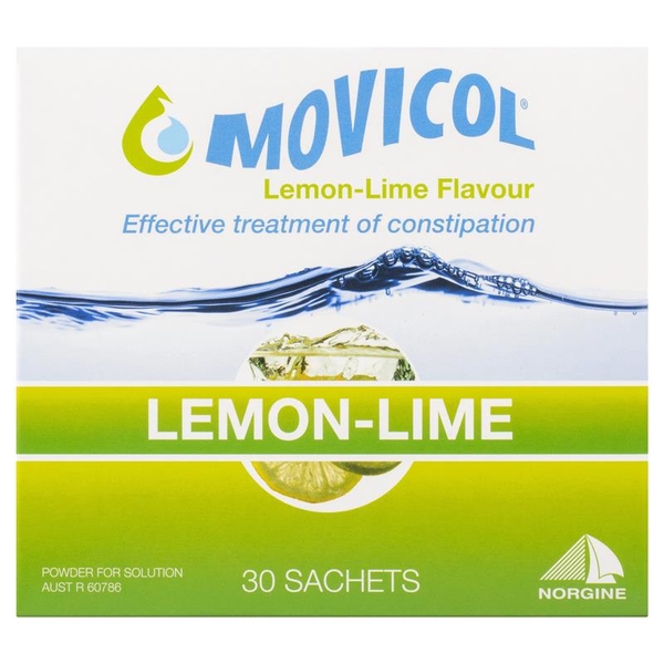 Hỗ trợ điều trị táo bón cho người lớn Movicol Adult Lemon Lime