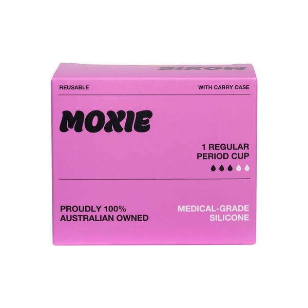 Cốc nguyệt san Moxie Menstrual Cup Regular kèm hộp Pod tiện lợi