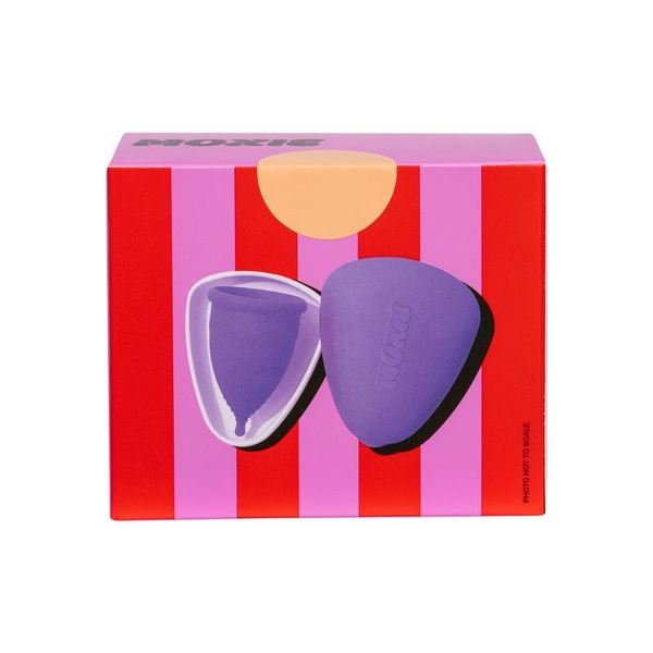 Cốc nguyệt san Moxie Menstrual Cup Regular kèm hộp Pod tiện lợi