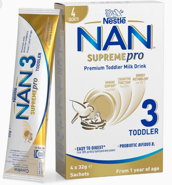 Sữa NAN Supreme Pro số 3 Toddler dành cho trẻ từ 1-2 tuổi