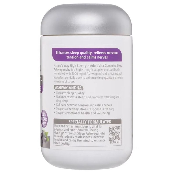 Nature's Way Sleep High Strength Adult Vita Gummies