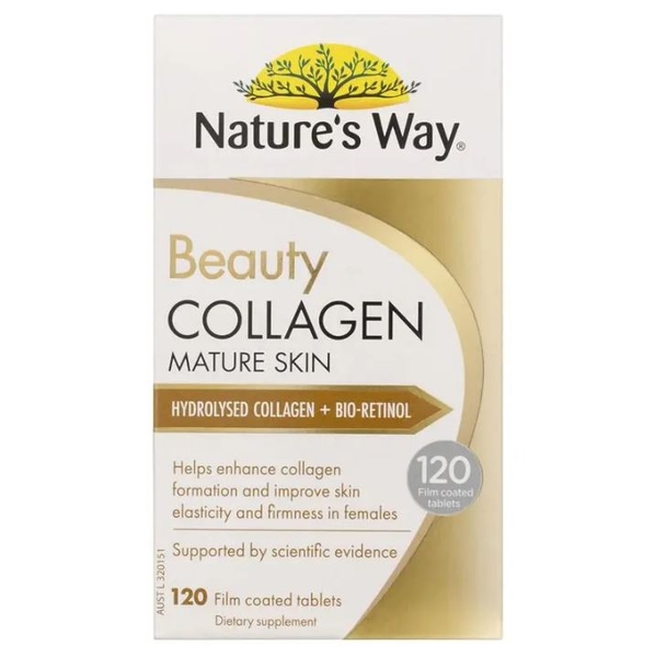 Viên uống Nature's Way Beauty Collagen Mature Skin