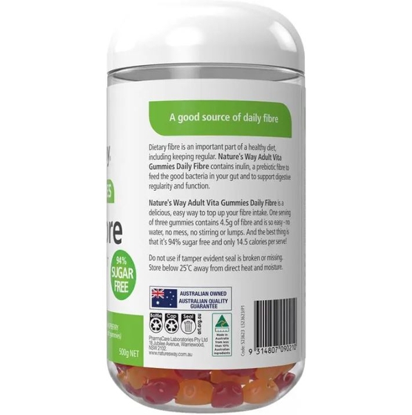 Nature's Way Daily Fibre Adult Vita Gummies