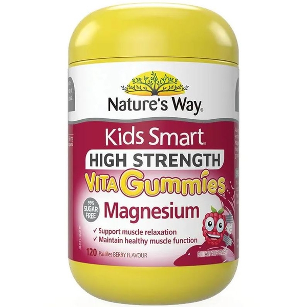Kẹo dẻo Magie Nature's Way Kids Smart Vita Gummies High Strength Magnesium