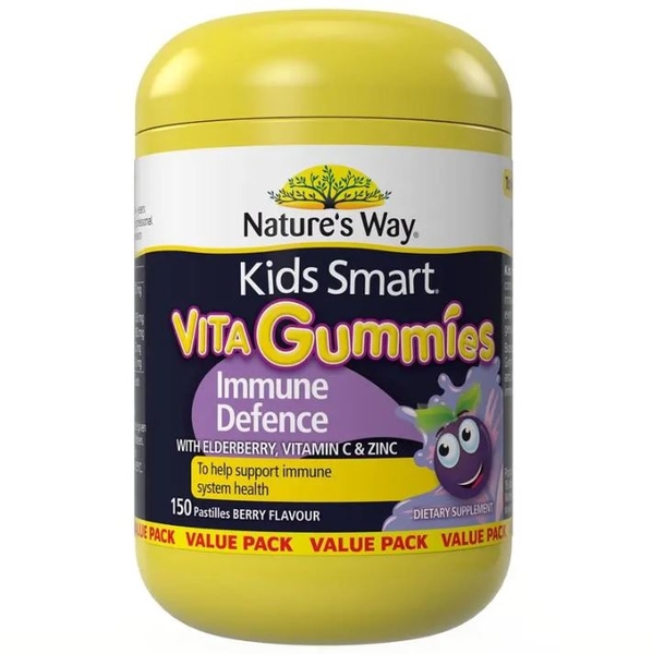 Nature's Way Cold & Flu Immunity Defence Kids Smart Vita Gummies