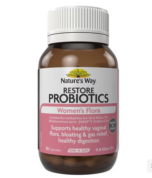 Men vi sinh Nature's Way Restore Probiotics Women's Flora