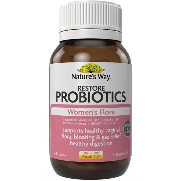 Men vi sinh Nature's Way Restore Probiotics Women's Flora