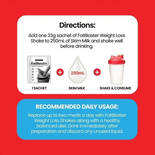 FatBlaster Vanilla của Úc Naturopathica hỗ trợ giảm cân