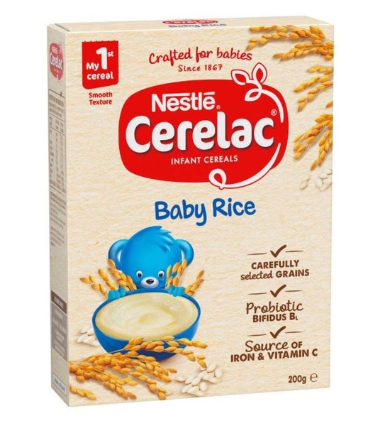 Bột ăn dặm Cerelac Nestlé cho bé Baby Rice Cereal của Úc 200g